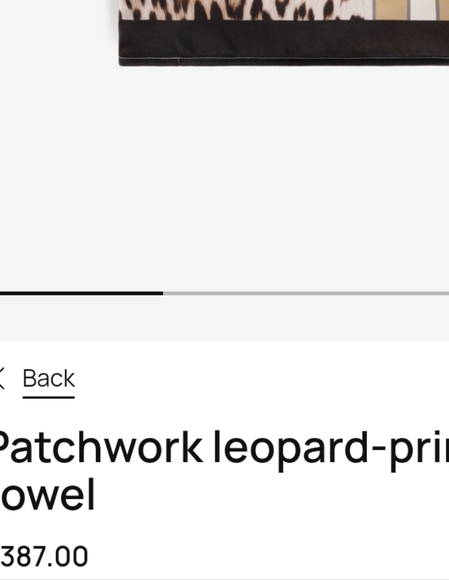 New set of Roberto cavalli bath set towel - Picture 7 of 8